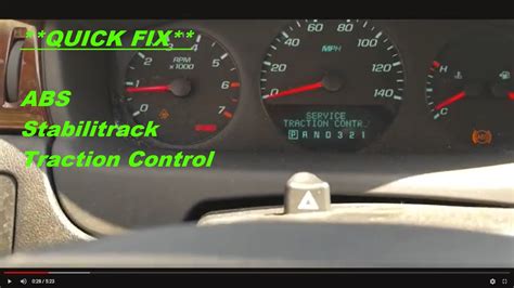 How To Reset Service Stabilitrak Light Gmc Sierra