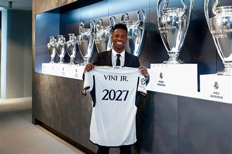 Vinicius Jr seguirá en Real Madrid renovó con el club hasta 2027