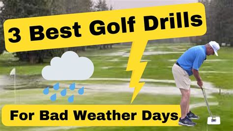 3 Best Golf Drills For Bad Weather Days YouTube