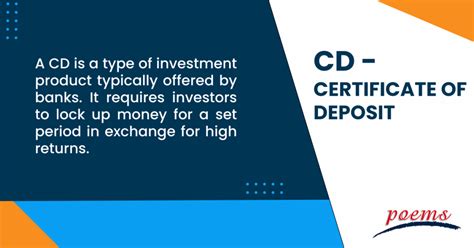 Certificate Of Deposit What Is It How To Buy Attributes Benefits FAQ