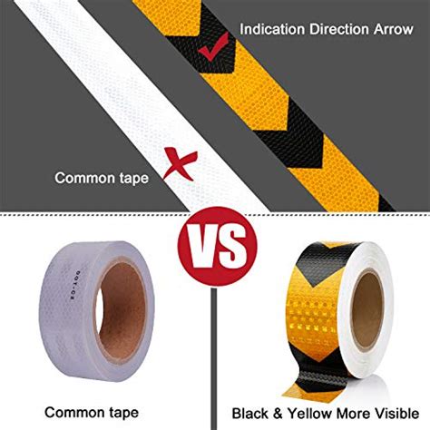 Seven Sparta Arrow Reflective Safety Tape 2 Inch X100 Feet Caution Reflector