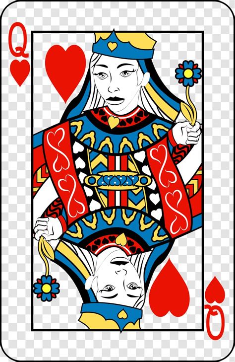 Queen Of Hearts Stock Photography Royalty Free Vector Graphics