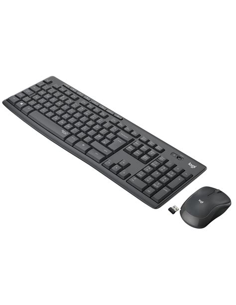 Logitech Mk Silent Wireless Combo Teclado Rat N Incluido Rf