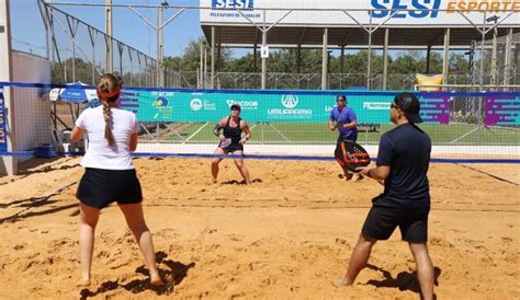 Torneio internacional de Beach Tennis apoiado pelo SESI é sucesso de