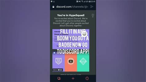 How To Get Hypesquad Badge In Discord Tutorial Youtube