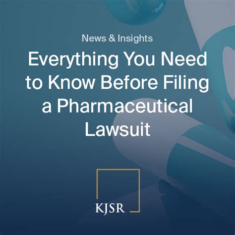 Your Guide To Filing A Pharmaceutical Lawsuit