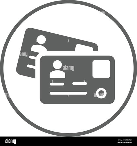 Id Card Icon Hi Res Stock Photography And Images Alamy