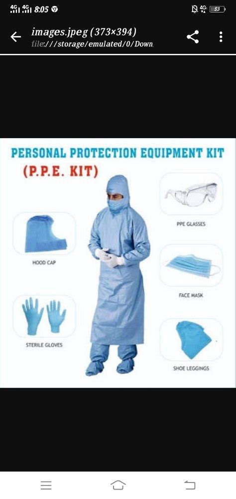 Ppe Kit At Rs 350 Ppe Kits In Vijayawada Id 22522611848