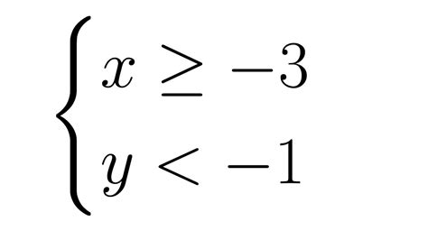 Graphing A System Of Inequalities Horizontal And Vertical Lines Youtube