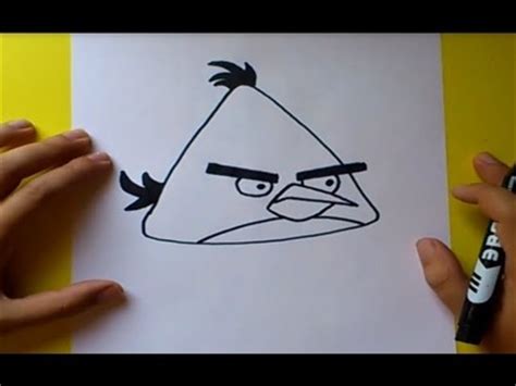 How Como Dibujar El Pajaro Amarillo Paso A Paso Angry Birds How To