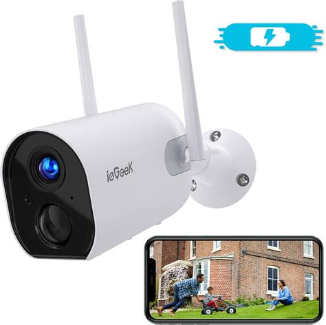 Wireless Outdoor Security Camera Iegeek Cctv Wifi Uk