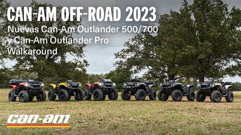 Walkaround De Los Modelos Can Am Outlander Y Can Am Outlander