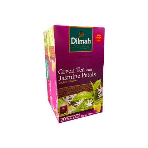 Jual Dilmah Jasmine Green Tea Teh Celup Envelope Shopee Indonesia