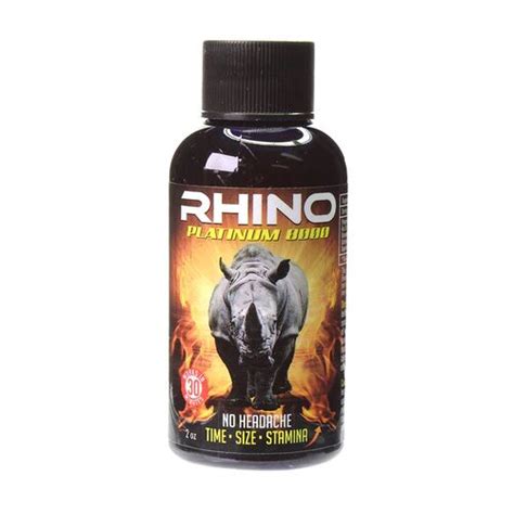 Rhino Platinum 8000 Shot Rhinoextreme