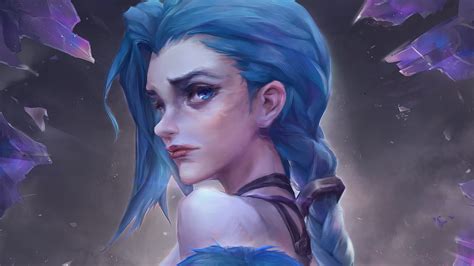 Jinx Lol Fanart 4k Hd Games 4k Wallpapers Images Backgrounds Images