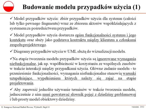 Wyk Ad Przypadki U Ycia A Proces Ppt Pobierz