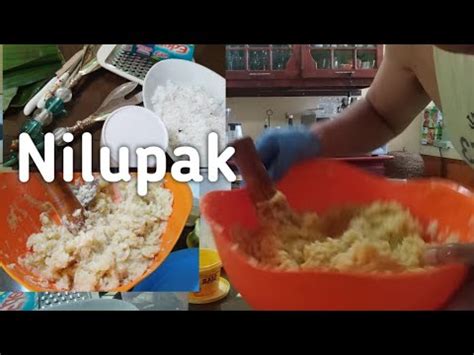 Nilupak Na Kamoteng Kahoy May Niyog Yumm Yumm Youtube