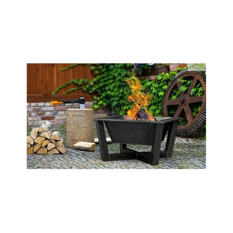 Farm Mdlt Brasero De Jardin Carr Brasil X Cm En Acier