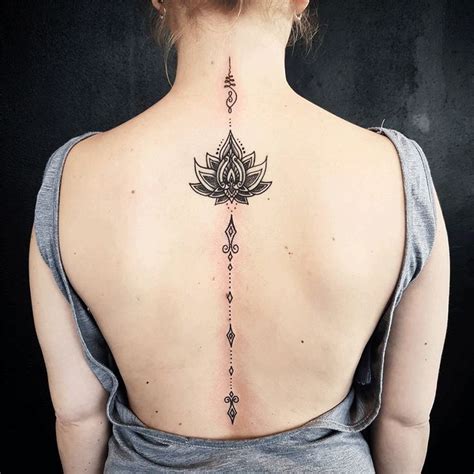 Spine Tattoos For Girls Designs Ideas And Meaning Tattoos For You