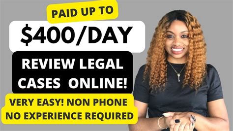 Very Easy Get Paid To Evaluate Court Cases Online I Up To 400 Per