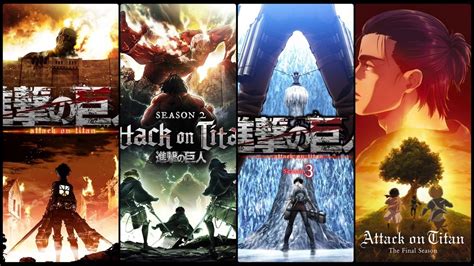 All 4 Seasons of ‘Attack on Titan’ in Order (Including Anime, Live ...