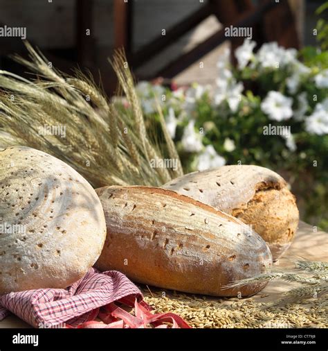 Barley bread Stock Photo - Alamy