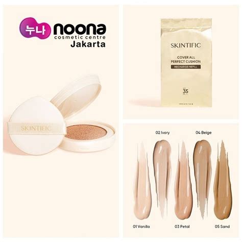 Skintific Cover All Perfect Cushion Spf Pa Refill Shopee Thailand