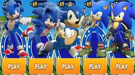 Sonic Dash Boscage Maze Sonic Vs Lego Sonic Vs Movie Sonic Defeat All