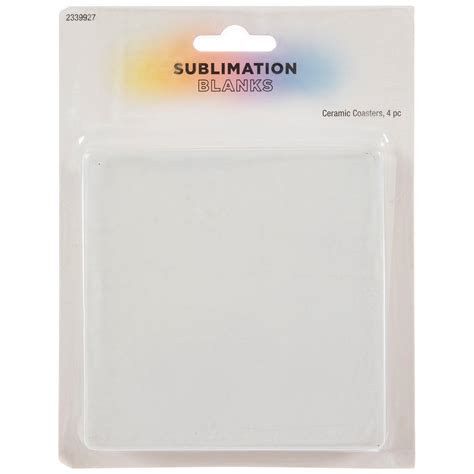 Coasters Sublimation Blanks Hobby Lobby 2339927