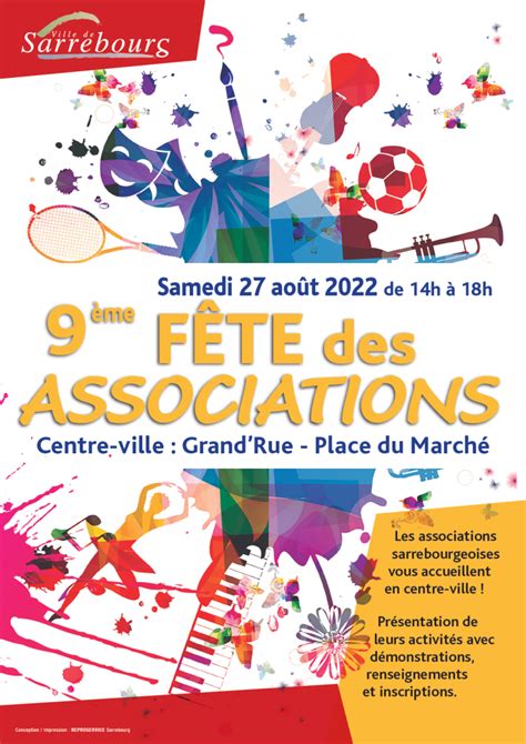 Fête Des Associations Ville De Sarrebourg