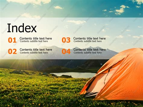 Camping Powerpoint Template