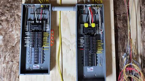 how to install electrical panel - Wiring Work