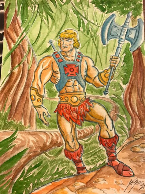 He Man By Granamir30 On Deviantart