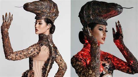 Populer Kostum Komodo Ayu Maulida Di Miss Universe Curi Perhatian