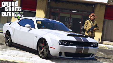 Gta Bancos Robamos Un Banco Con Un Dodge Challenger Estrellas