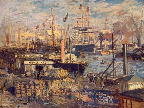 The Grand Dock at Le Havre, 1872 - Claude Monet - WikiArt.org