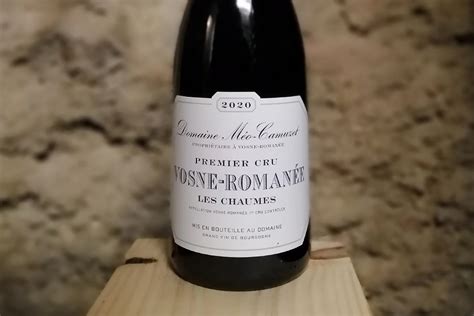 Rượu Vang Pháp Méo Camuzet Vosne Romanée Premier Cru Les Chaumes