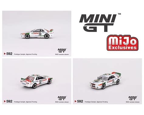 Mini GT 1:64 Nissan Skyline GT-R (R32) Gr. A #23 1990 Macau Guia Race ...