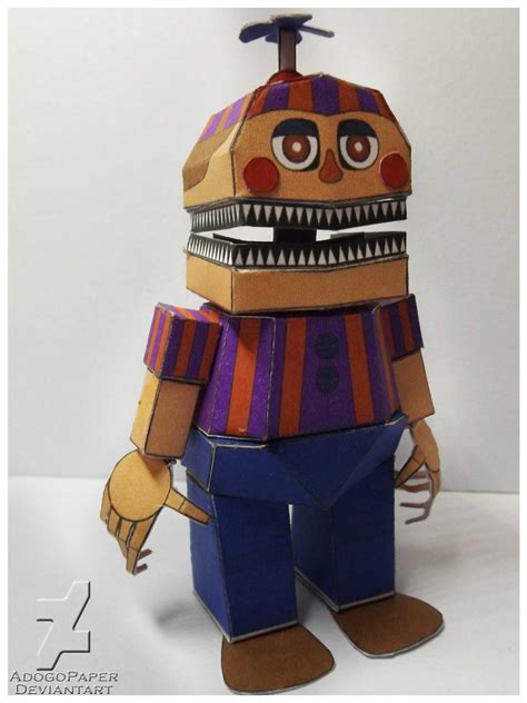 Fnaf 4 Nightmare Balloon Boy Papercraft By Adogopaper On Deviantart