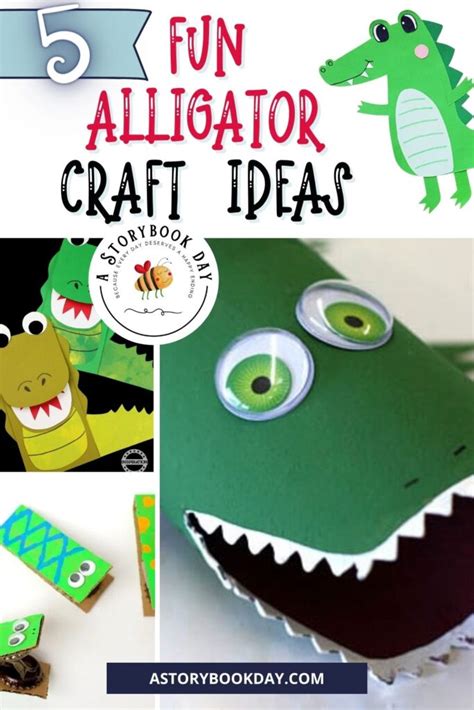 5 Fun and Easy Alligator Craft Ideas to Use With Your Preschooler