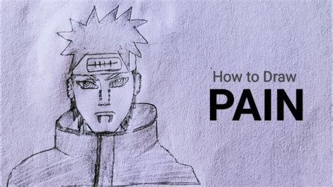 How To Draw Pain Naruto Akatsuki Youtube