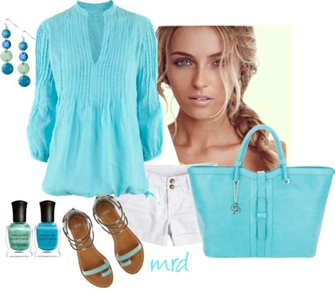 Aqua By Michelled2711 On Polyvore Clothes Design Clothes Fashion