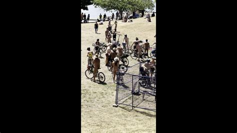 Naked Bike Ride Vancouver BC Canada July 2023