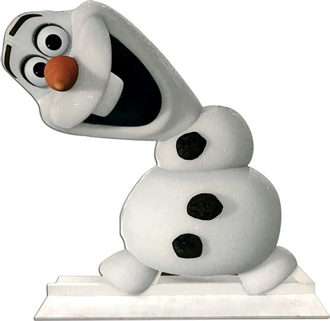 Download Olaf Snowman Character Excited Expression