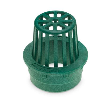 Rain Bird 3 Inch Plastic Round Atrium Drainage Grate Green