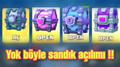 Dünyanın En iyi Sandık Açılımı Clash Royale Sandık Açılımı YouTube