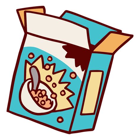 Cereal box for breakfast PNG Design | Cereal box, Cereal box craft, Cereal