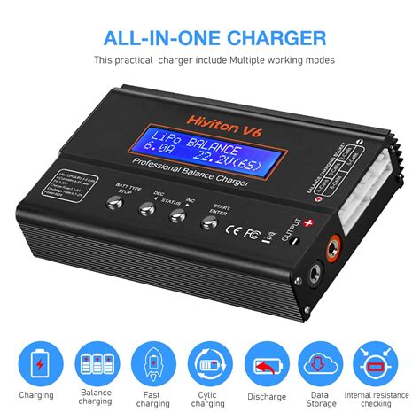 Buy Lipo Battery Charger 1s 6s Balanced Charger Discharger 1 6s Lipo Li Ion Nimh Nicd Li Fe