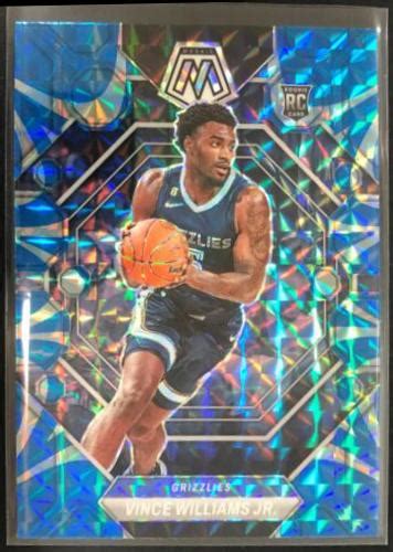 Vince Williams Jr Reactive Blue 220 Prices 2022 Panini Mosaic