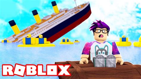 Survive A Sinking Cruise Ship In Roblox Youtube